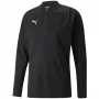 PUMA Men's individualFINAL 1/4 Zip Training Top Black