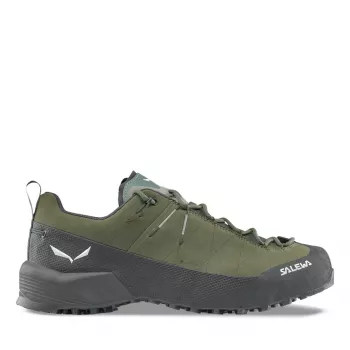 Salewa Wildfire Leather 2 GTX Men's Hiking & Approach Shoes Faded Green/Black EU 41