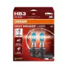 OSRAM Night Breaker Laser HB3 12V 60W P20d Halogen Bulb, Twin Pack, Up to 150% Brighter, 150m Longer Beam, 20% Whiter Light