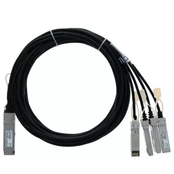 BlueOptics Edge Core ET6402-10DAC-2M Compatible BlueLAN QSFP+ DAC Cable 2m, 40G, Passive Copper Twinax