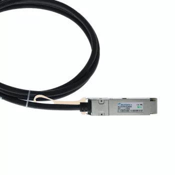 BlueOptics Edge Core ET6402-10DAC-2M Compatible BlueLAN QSFP+ DAC Cable 2m, 40G, Passive Copper Twinax