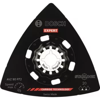 Bosch Expert Carbide-RIFF ACZ 85 RT3 Starlock Segment Saw Blade for Grout Removal and Abrasive Materials, 85 mm, 1 Piece