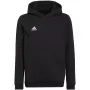 adidas Entrada 22 Hoody Sweatshirt for Kids - Black, 164cm