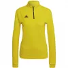 adidas Entrada 22 Top Training Sweatshirt Yellow HI2130 2XS