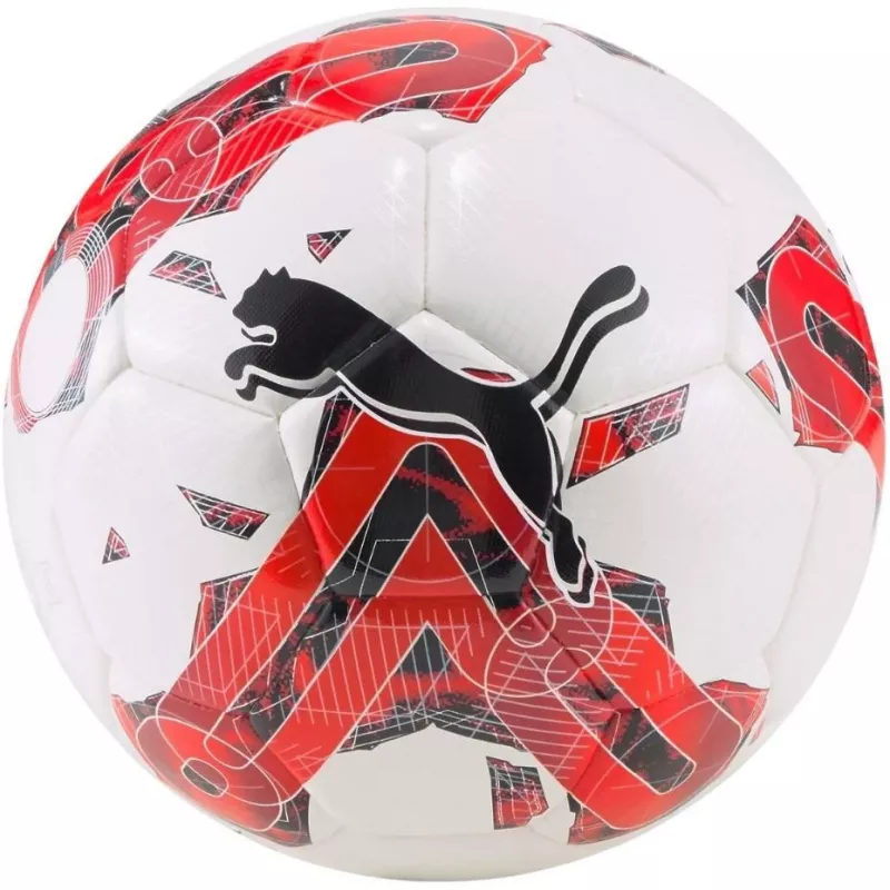 PUMA Orbita 5 Hybrid Football White & Red 83783 02 5