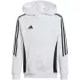 adidas Tiro 24 Youth Hooded Sweatshirt White IR7506 Size 152