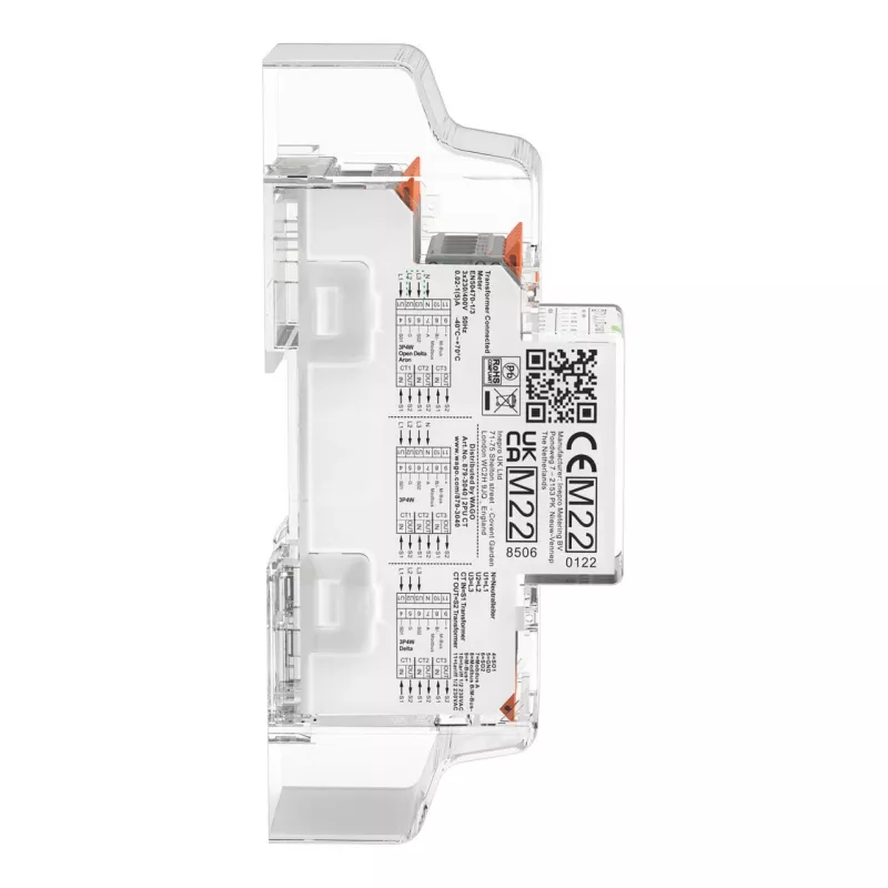 WAGO 879-3040 MID Energy Meter for Current Transformer Connection, 1 A / 5 A, Three-Phase