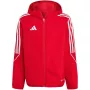 adidas Tiro 23 League Windbreaker Jacket Red IA1624 152cm