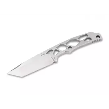 Böker Plus Superlight Tanto Folding Knife D2 Blade G10 Handle Black