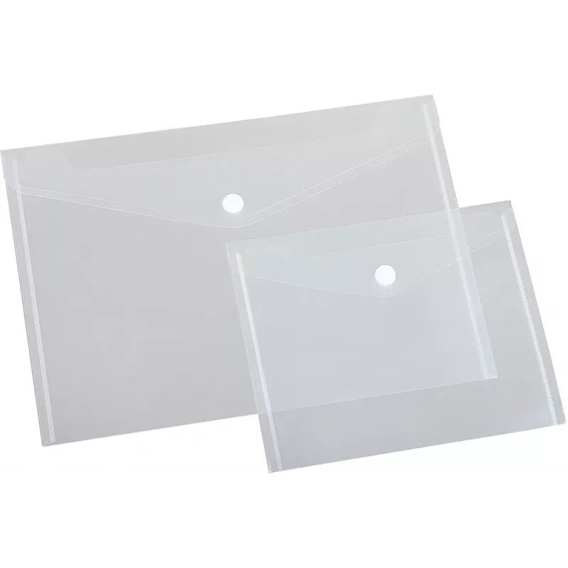 Eichner Document Pockets DIN A4 Landscape Transparent Smooth, 5 Pack