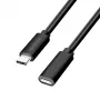 LogiLink CU0212 USB-C Extension Cable 3m 100W 10Gbps 4K60Hz Black