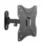 LogiLink BP0007 Full Motion Wall Mount for 23-42 inch Screens - 30 kg Load, VESA up to 200x200, Tilt & Swivel, Black
