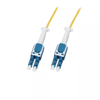 LogiLink Uniboot Push-Pull Fiber Patch Cord LC-LC OS2, 5.0 m