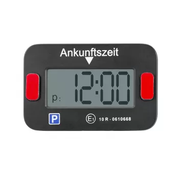 LogiLink Electronic Parking Disc, KBA Certified, Black