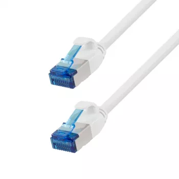 LogiLink SlimLine Cat.6A S/FTP LSZH Patch Cable, White, 3 m