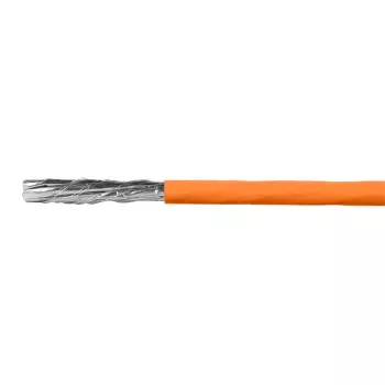 LogiLink Cat.7 600 MHz Installation Cable 23 AWG CCA, S/FTP 20 m, Orange
