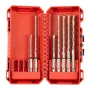 Milwaukee SDS Plus M2 Hammer Drill Bit Set, 7 Pieces (5, 6, 8 x 110 mm; 6, 8, 10, 12 x 160 mm)