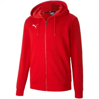 PUMA teamGOAL 23 Casuals Hooded Jacket Red