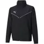 PUMA teamRISE All Weather Jacket Men's Black Water-Resistant Windproof Football Training Jacket