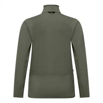 Salewa Puez Cammino Blouse PL Women's Long-Sleeve Hiking Shirt Faded Green Size L