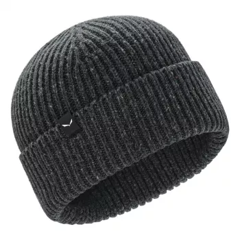 Salewa Re-Zebru Knit Beanie - Dark Grey Melange