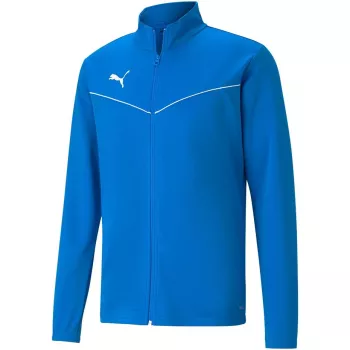 PUMA teamRISE Training Poly Jacket Junior Peacoat-Puma White Size S