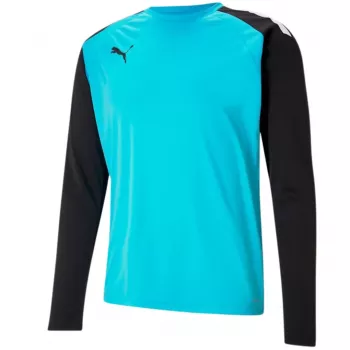 Puma teamPACER GK LS Men's Goalkeeper Sweatshirt Blue-Black XL