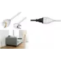 LogiLink LPS107 Power Extension Cable CEE 7/7 Angled to CEE 7/3, 10 m, White