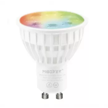 Miboxer FUT103 LED Retrofit GU10 4W RGB-WW Smart Spotlight 2.4G