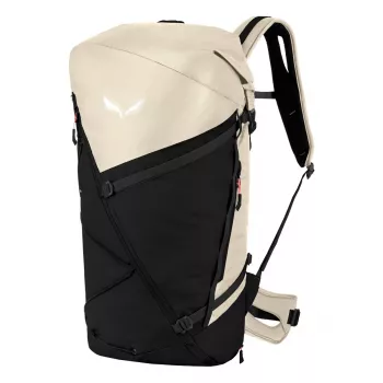 Salewa Puez 32+5L Women's Hiking Backpack - Black Out/Oatmeal