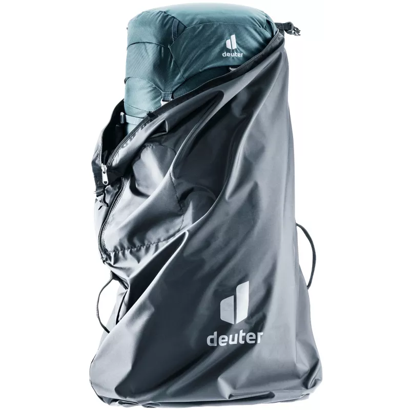 DEUTER Cover for Flight Case - Black Protective Dust & Scratch Cover with Handle Cut-outs