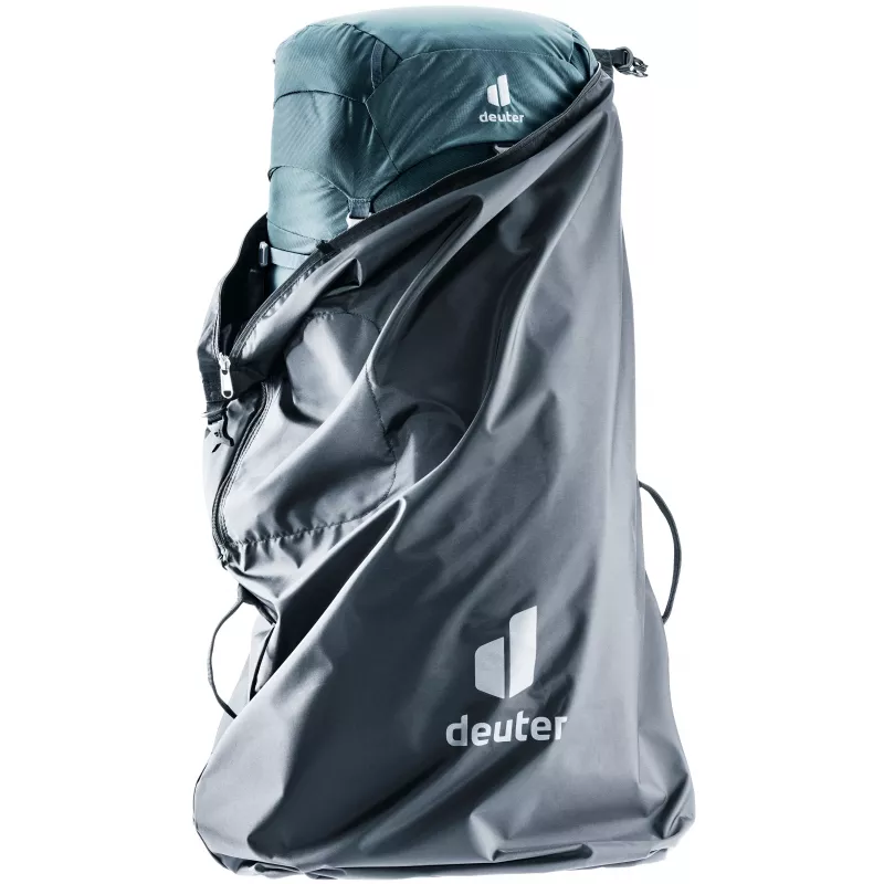 DEUTER Cover for Flight Case - Black Protective Dust & Scratch Cover with Handle Cut-outs