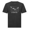 Salewa Men's Eagle Geometric T-Shirt Black Out - Size L
