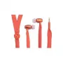 LogiLink Stereo In-Ear Headset with Microphone, 3.5mm Jack, Orange