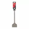 MILWAUKEE SDS-MAX Wide Self-Sharpening Chisel 80mm x 300mm