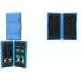 LogiLink UA0417 M.2 SSD Protection Box for 4 NGFF/NVMe SSDs, Blue