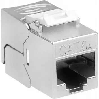 LogiLink Keystone Jack Cat.6A STP Component Certified, 14.7 mm 22-26 AWG