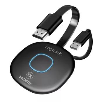 LogiLink Wireless HDMI BYOD Transmitter Unit for HDW0112, 1080p@60Hz, 50m Range, Plug & Play