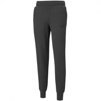 PUMA ESS Logo Pants FL Men's Sweatpants Dark Gray Heather