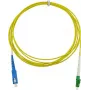 BlueOptics Simplex Fiber Optic Patch Cable LC/APC to SC/UPC Singlemode OS2 7m LSZH Yellow