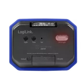 LogiLink Electronic Parking Disc, KBA Certified, Blue