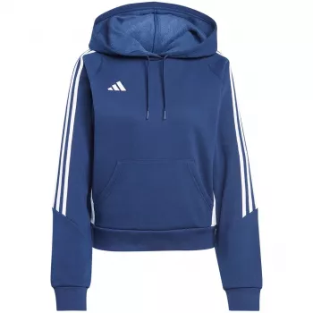 adidas Tiro 24 Hooded Women's Sweatshirt Navy Blue IR7507