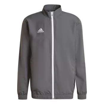 adidas Entrada 22 Presentation Jacket Grey 2XL - Men's Recycled Polyester Full-Zip Training Jacket