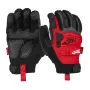 Milwaukee M/8 Reinforced Work Gloves - Cut Level C, Nitrile Coated, Black/Red