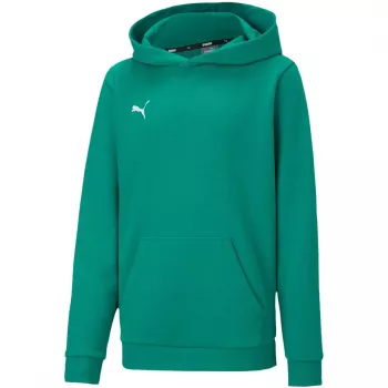PUMA teamGOAL 23 Casuals Hoody Jr Sweatshirt Forest Green 128