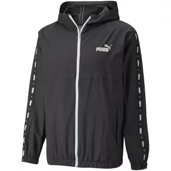 PUMA ESS+ Tape Men's Windbreaker Jacket Black 132057_L