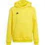 adidas Entrada 22 Hoody Team Yellow Youth Size 116