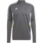 adidas Condivo 22 Training Men's Sweatshirt 1/2 Zip Grey/White HD2312