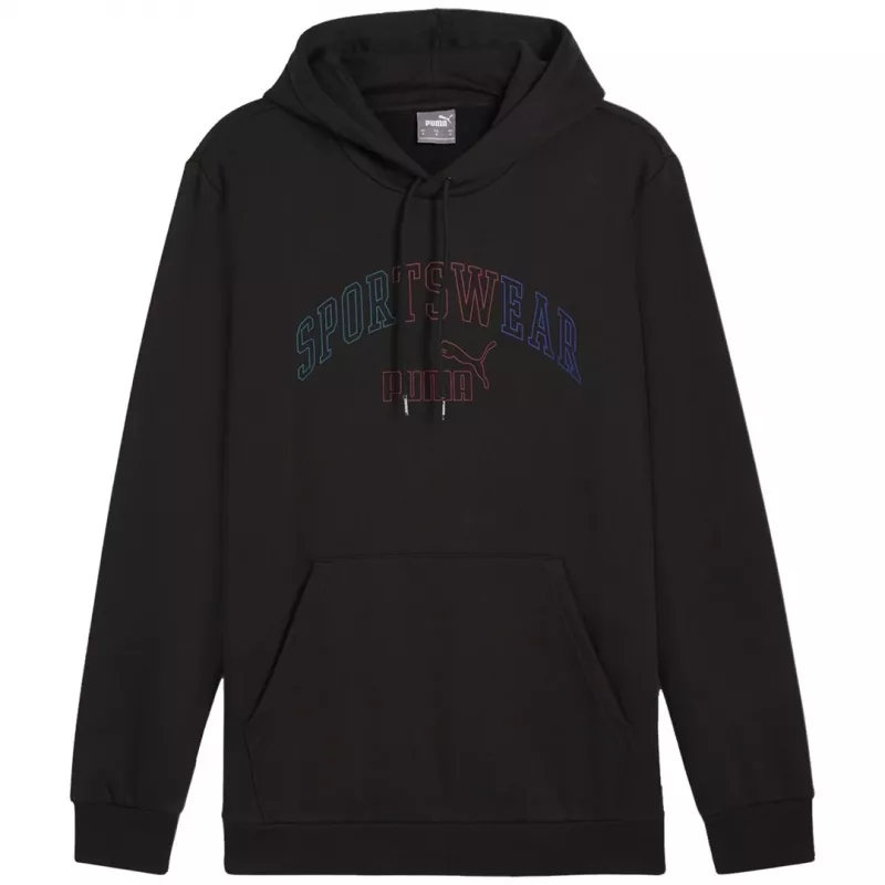 PUMA ESS+ Logo LAB Gradient Hoodie FL Black 681775 01 L