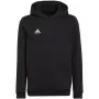 adidas Entrada 22 Hoody Sweatshirt for Kids Black